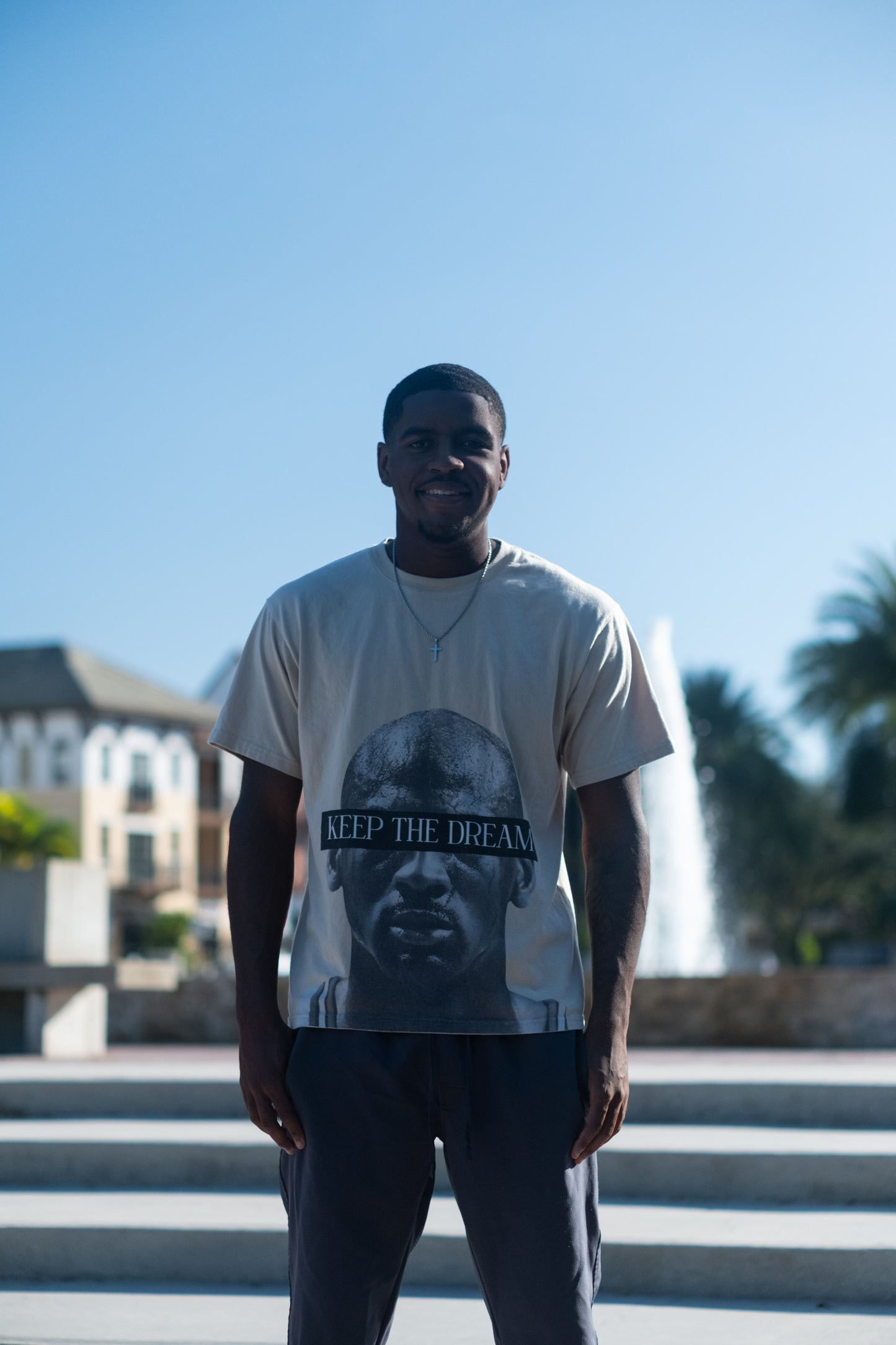 "KEEP THE DREAM" Collection. Cream and White